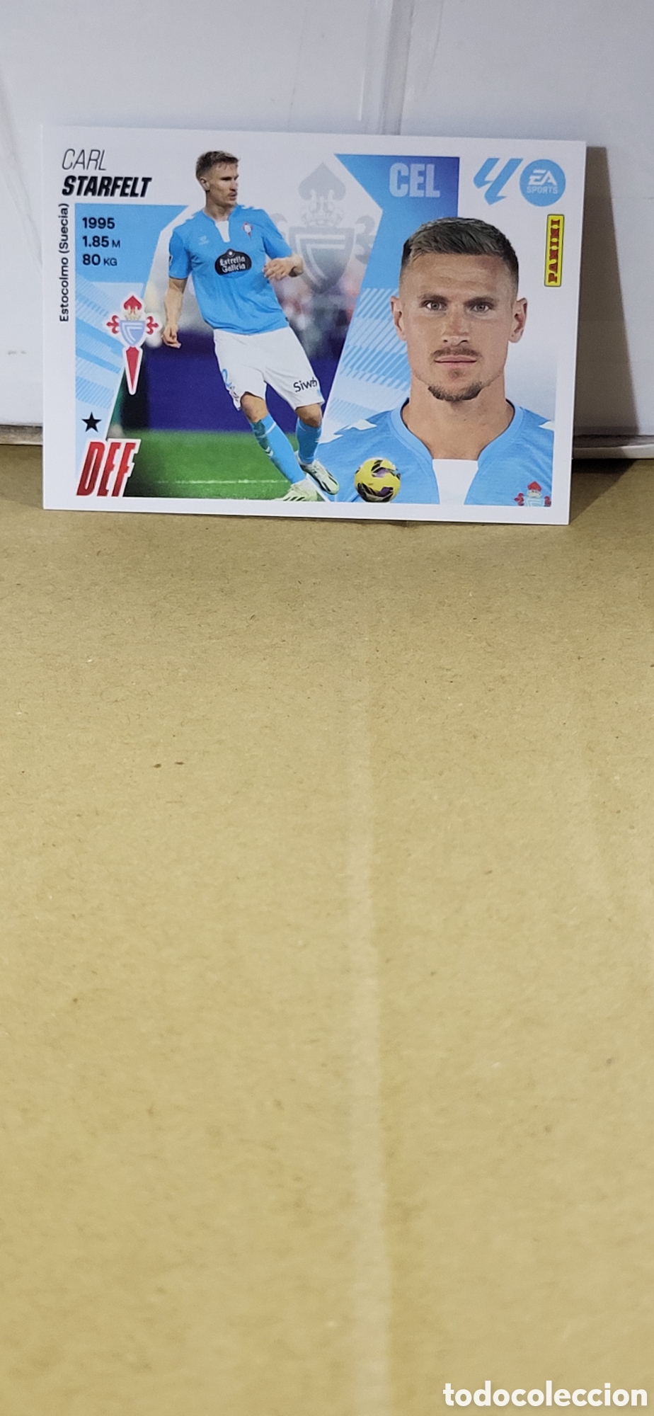Figurine di Calcio: STARFELT RC CELTA N&ordm; 8 LIGA ESTE 25 26 2025 2026 PANINI