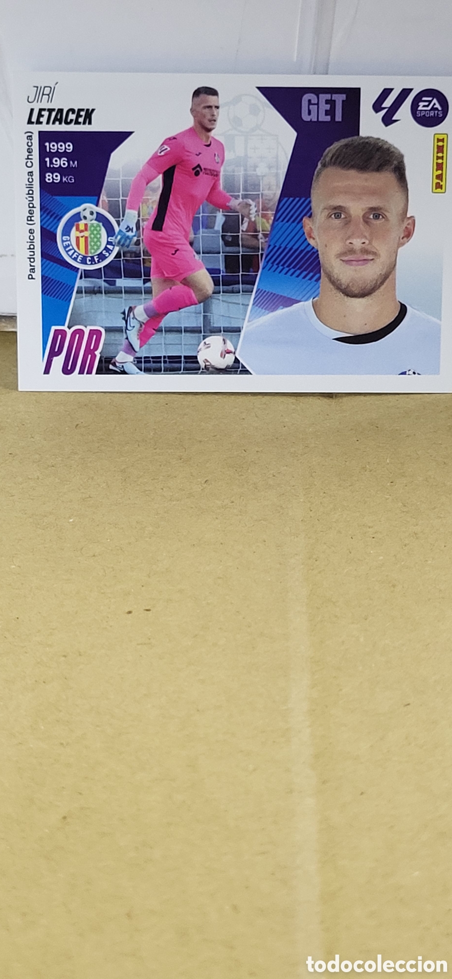 Cromos de Futebol: LETACEK GETAFE N&ordm; 4 LIGA ESTE 25 26 2025 2026 PANINI