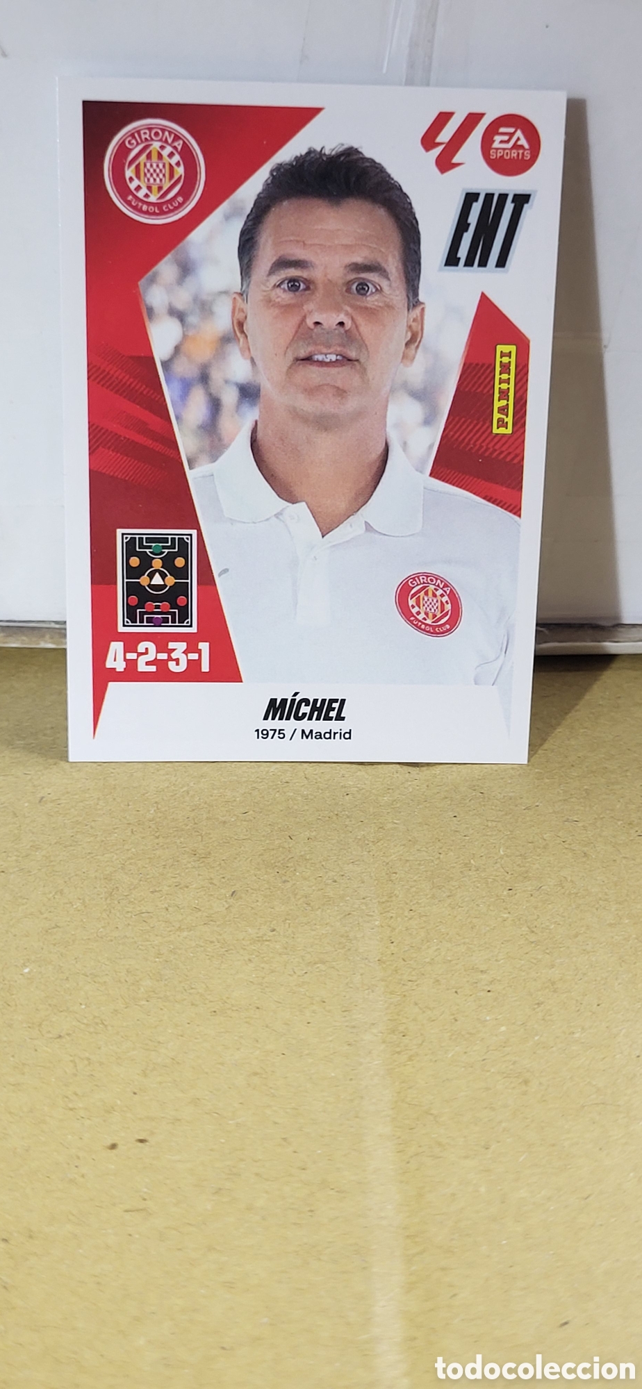 Cromos de Futebol: MICHEL GIRONA FC N&ordm; 2 LIGA ESTE 25 26 2025 2026 PANINI