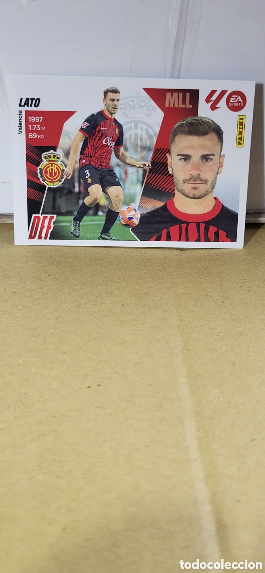 Cartes &agrave; collectionner de Football: LATO MALLORCA N&ordm; 10 LIGA ESTE 25 26 2025 2026 PANINI