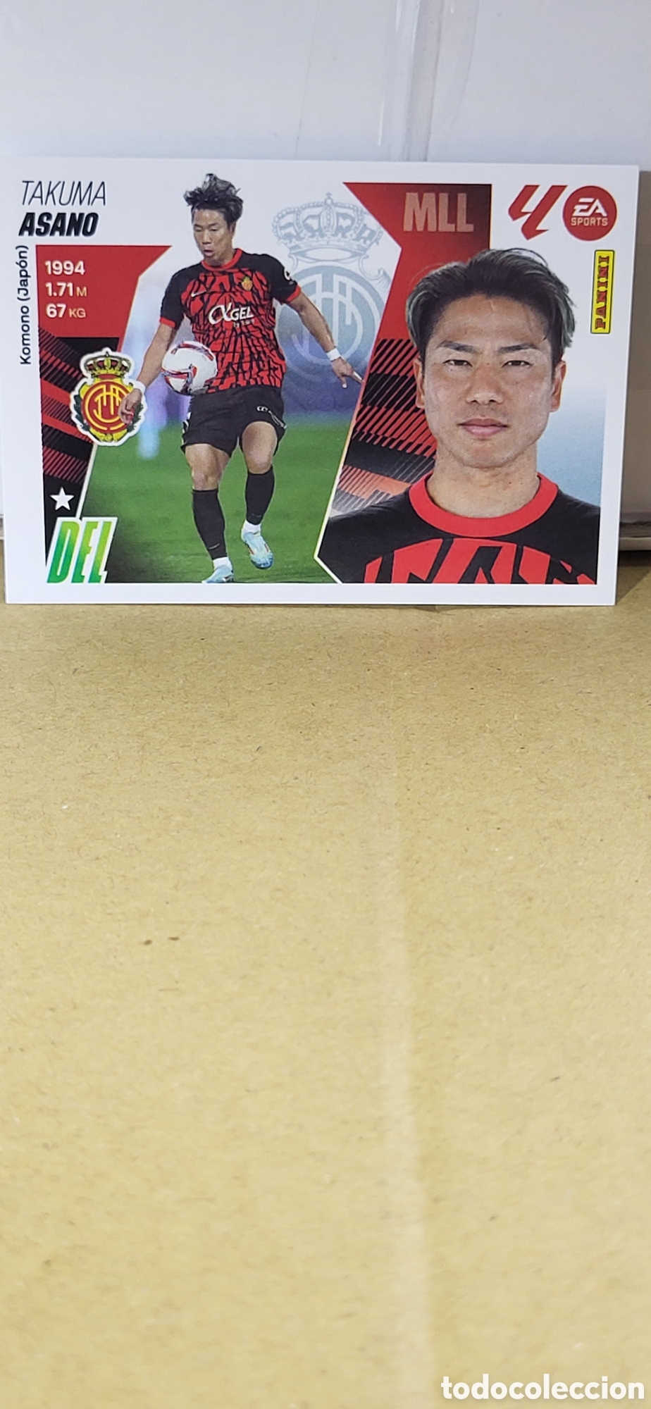Cartes &agrave; collectionner de Football: ASANO MALLORCA N&ordm; 18 LIGA ESTE 25 26 2025 2026 PANINI