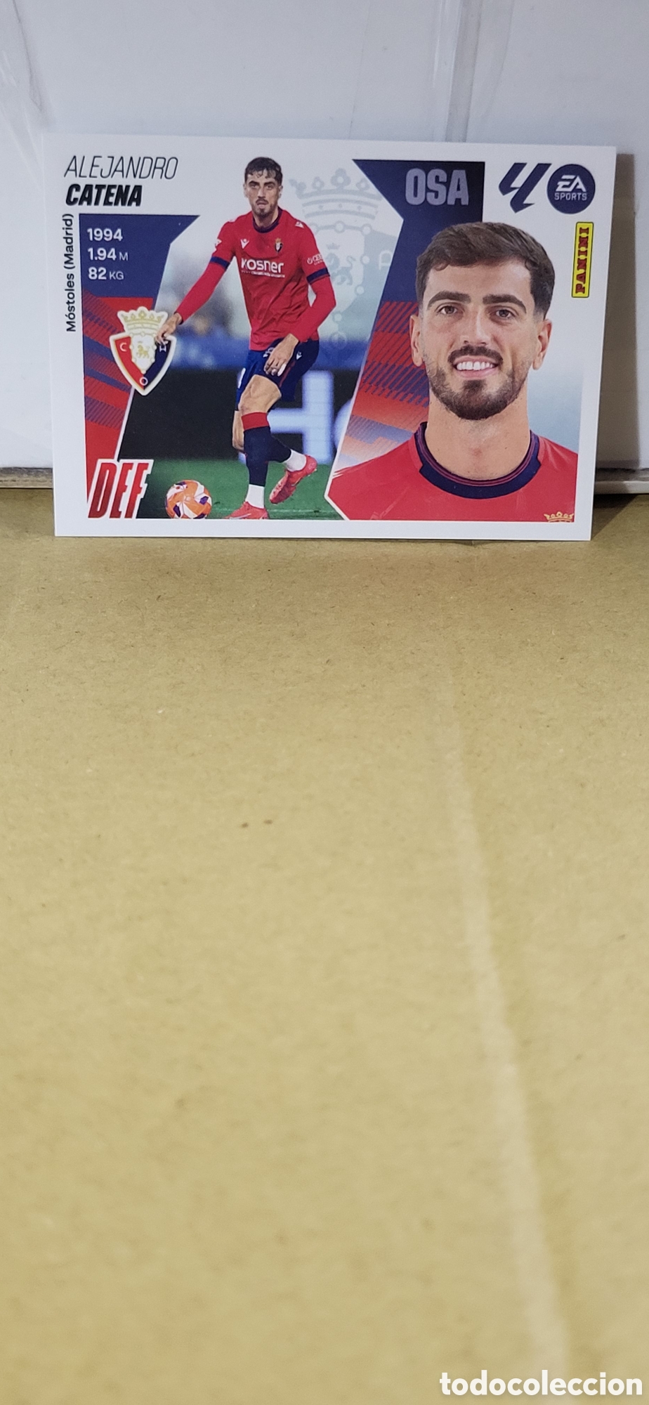 Cartes &agrave; collectionner de Football: CATENA CA OSASUNA N&ordm; 6 LIGA ESTE 25 26 2025 2026 PANINI
