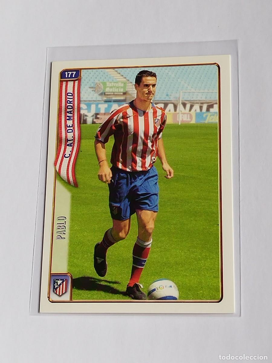 Fu&szlig;ball-Sticker: PABLO #177 ATL&Eacute;TICO MADRID - MUNDICROMO LAS FICHAS DE LA LIGA 2004 2005 - MC SPORT 04 05