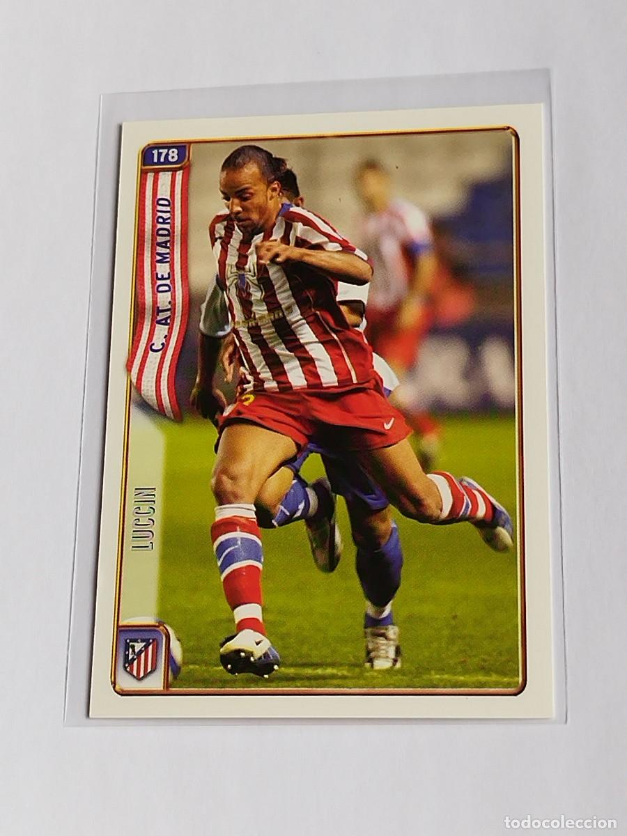 Fu&szlig;ball-Sticker: LUCCIN #178 ATL&Eacute;TICO MADRID - MUNDICROMO LAS FICHAS DE LA LIGA 2004 2005 - MC SPORT 04 05