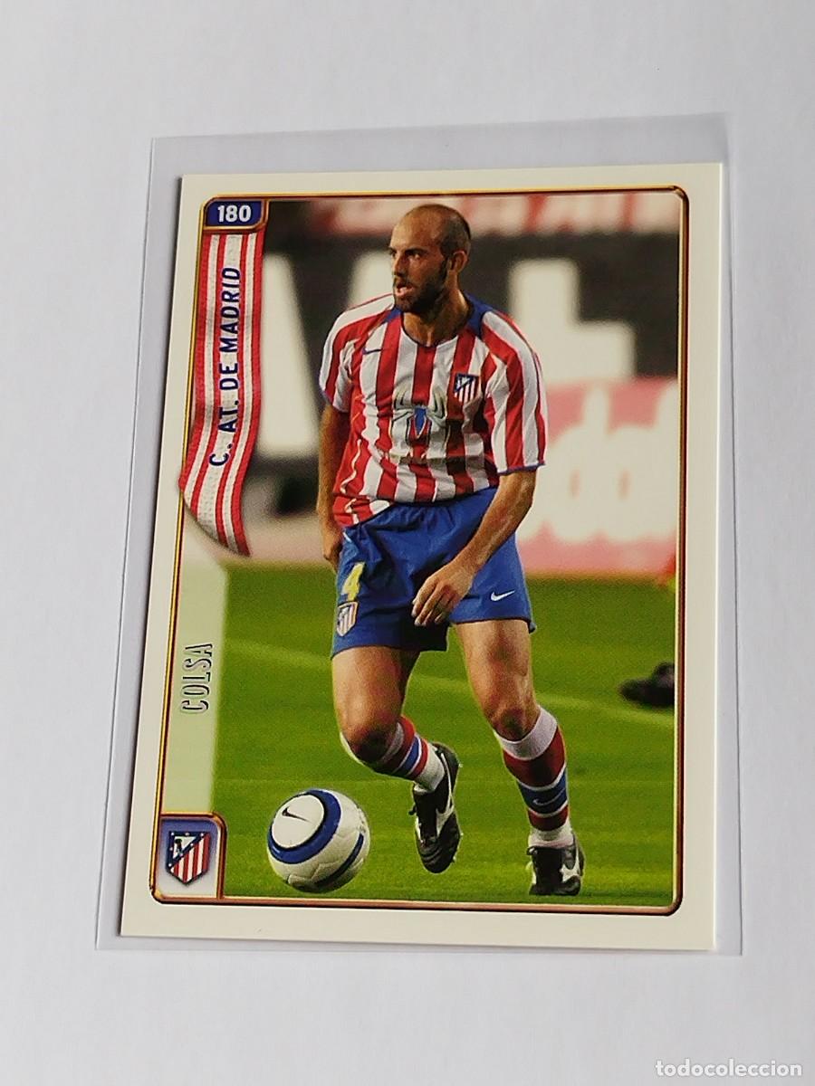 Fu&szlig;ball-Sticker: COLSA #180 ATL&Eacute;TICO MADRID - MUNDICROMO LAS FICHAS DE LA LIGA 2004 2005 - MC SPORT 04 05