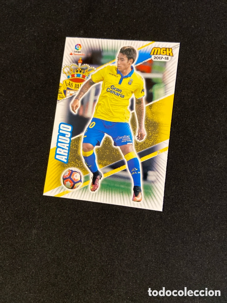 Cromos de F&uacute;tbol: ARAUJO 313 (LAS PALMAS)