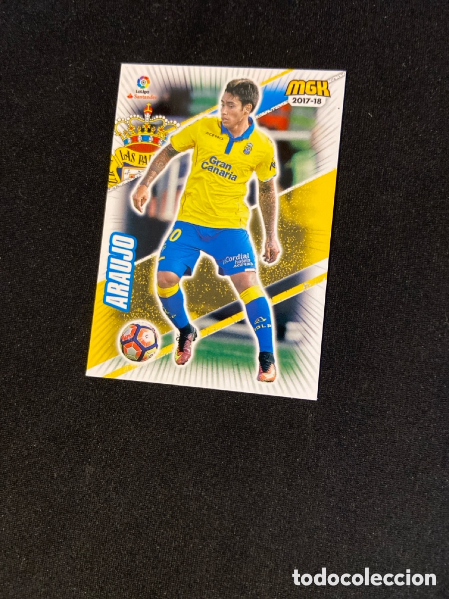 Cromos de F&uacute;tbol: ARAUJO 313 (LAS PALMAS)