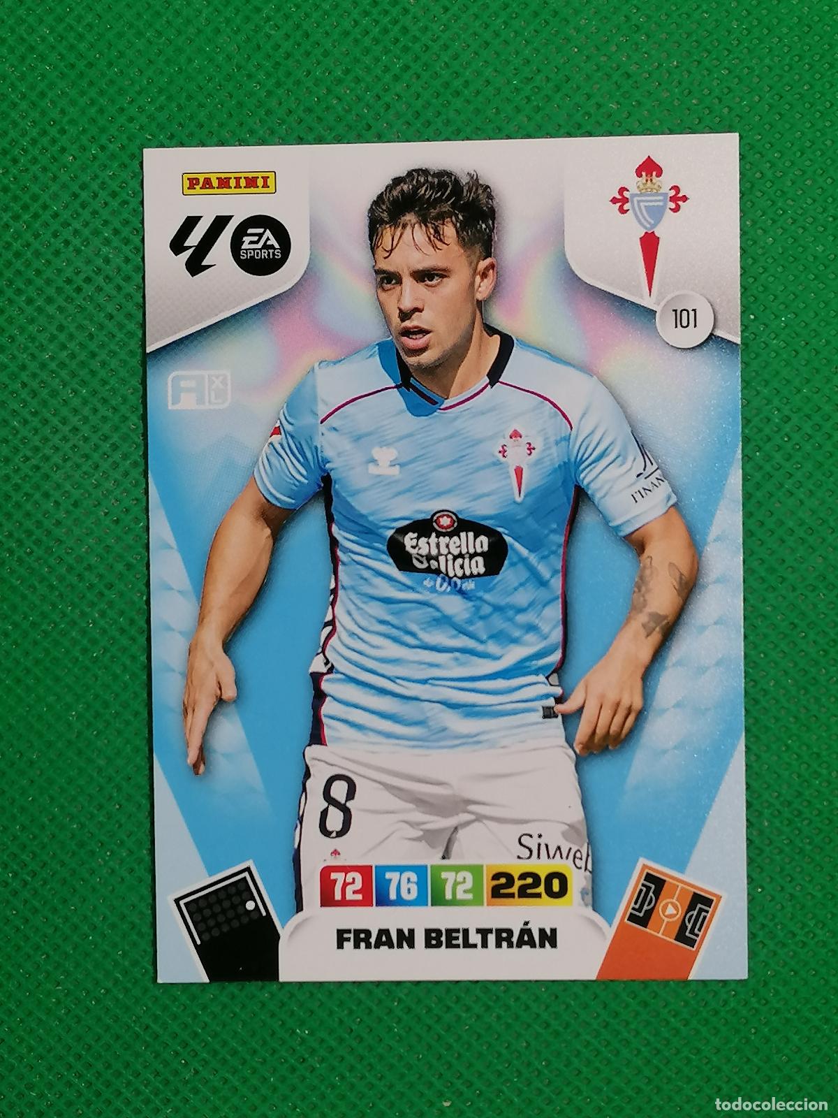 Figurine di Calcio: 101 FRAN BELTRAN CELTA ⚽ LIGA ADRENALYN XL 2025 2026 25 26 ⚽
