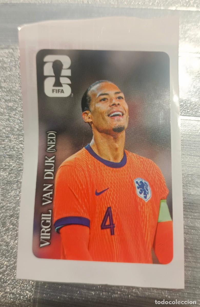 Cromos de F&uacute;tbol: CROMO COCA COLA FIFA MUNDIAL 2026 VIRGIL VAN DIJK PA&Iacute;SES BAJOS