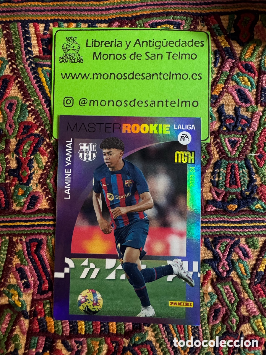 Cromos de F&uacute;tbol: Lamine Yamal Rookie Megacracks 2023