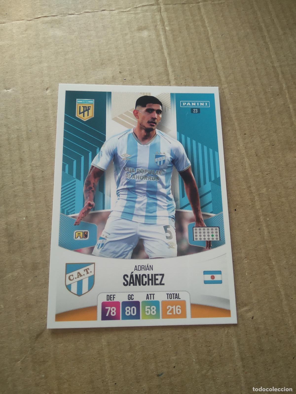 Cromos de F&uacute;tbol: 23 ADRIAN SANCHEZ ATLETICO TUCUMAN CROMO FUTBOL ARGENTINO PANINI LIGA ARGENTINA 2024 ADRENALYN