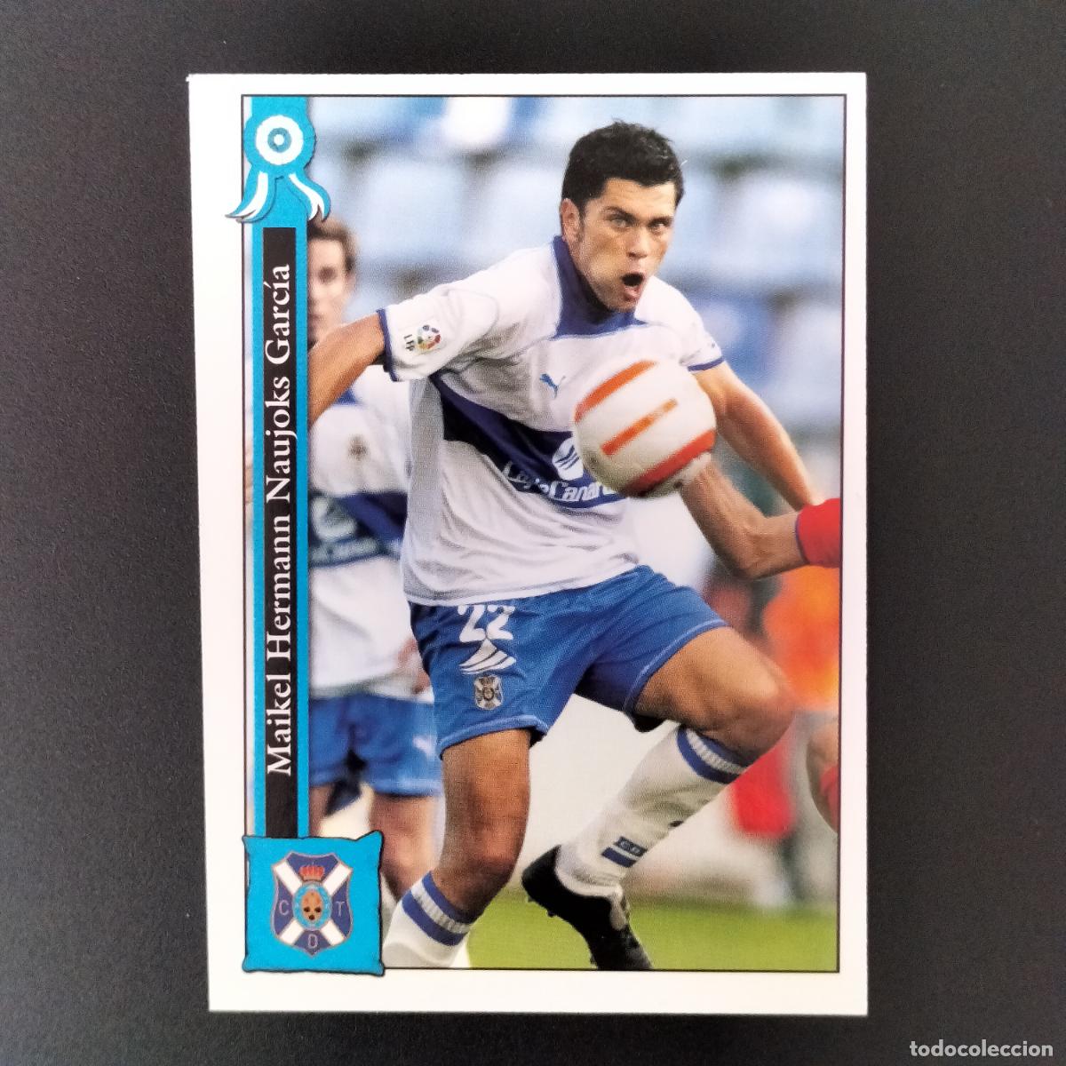 Cromos de F&uacute;tbol: 846 MAIKEL TENERIFE CROMOS ALBUM MUNDICROMO PLATINUM LIGA FUTBOL 05 06 2005 2006