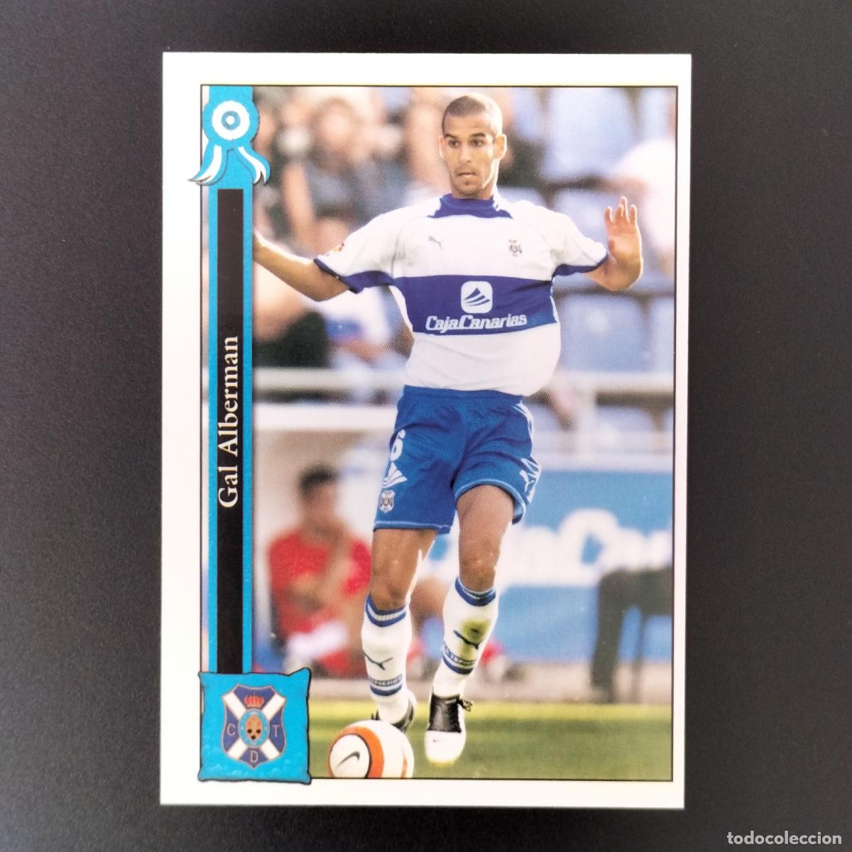 Cromos de F&uacute;tbol: 835 ALBERMAN TENERIFE CROMOS ALBUM MUNDICROMO PLATINUM LIGA 05 06 2005 2006