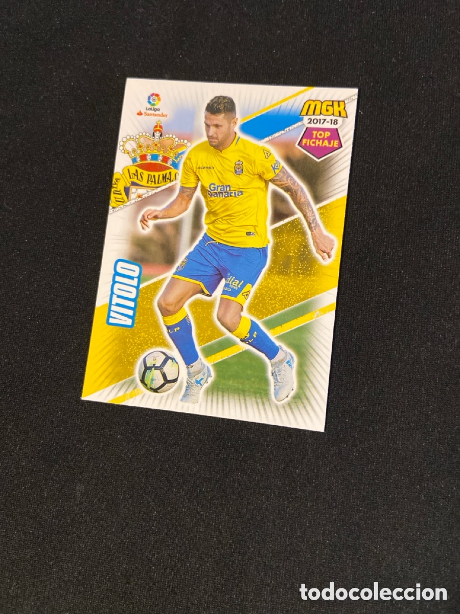 Cromos de F&uacute;tbol: VITOLO 316 TOP FICHAJE (LAS PALMAS)