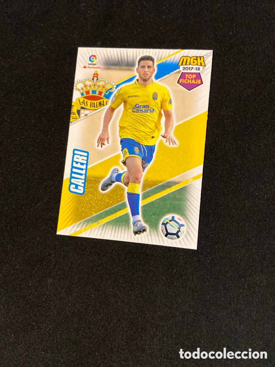 Cromos de F&uacute;tbol: CALLERI 317 TOP FICHAJE (LAS PALMAS)