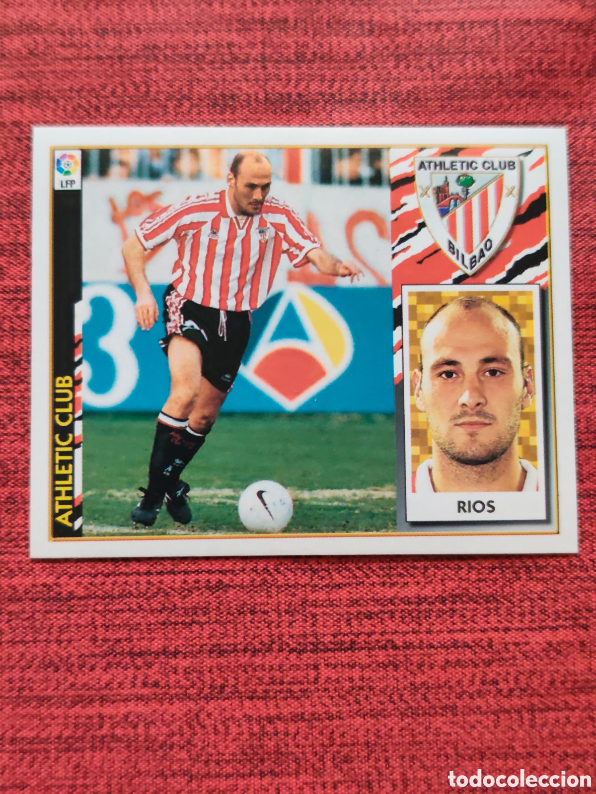 Figurine di Calcio: FICHAJE 18 R&Iacute;OS ATHLETIC BILBAO EDICIONES ESTE 1997 1998