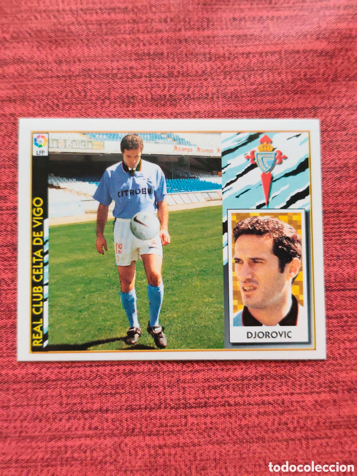 Figurine di Calcio: FICHAJE 19 DJOROVIC CELTA DE VIGO EDICIONES ESTE 1997 1998