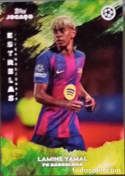 Cromos de F&uacute;tbol: Lamine Yamal (F. C. Barcelona) Topps Joga&ccedil;o 2025/26 (Topps Brasil)