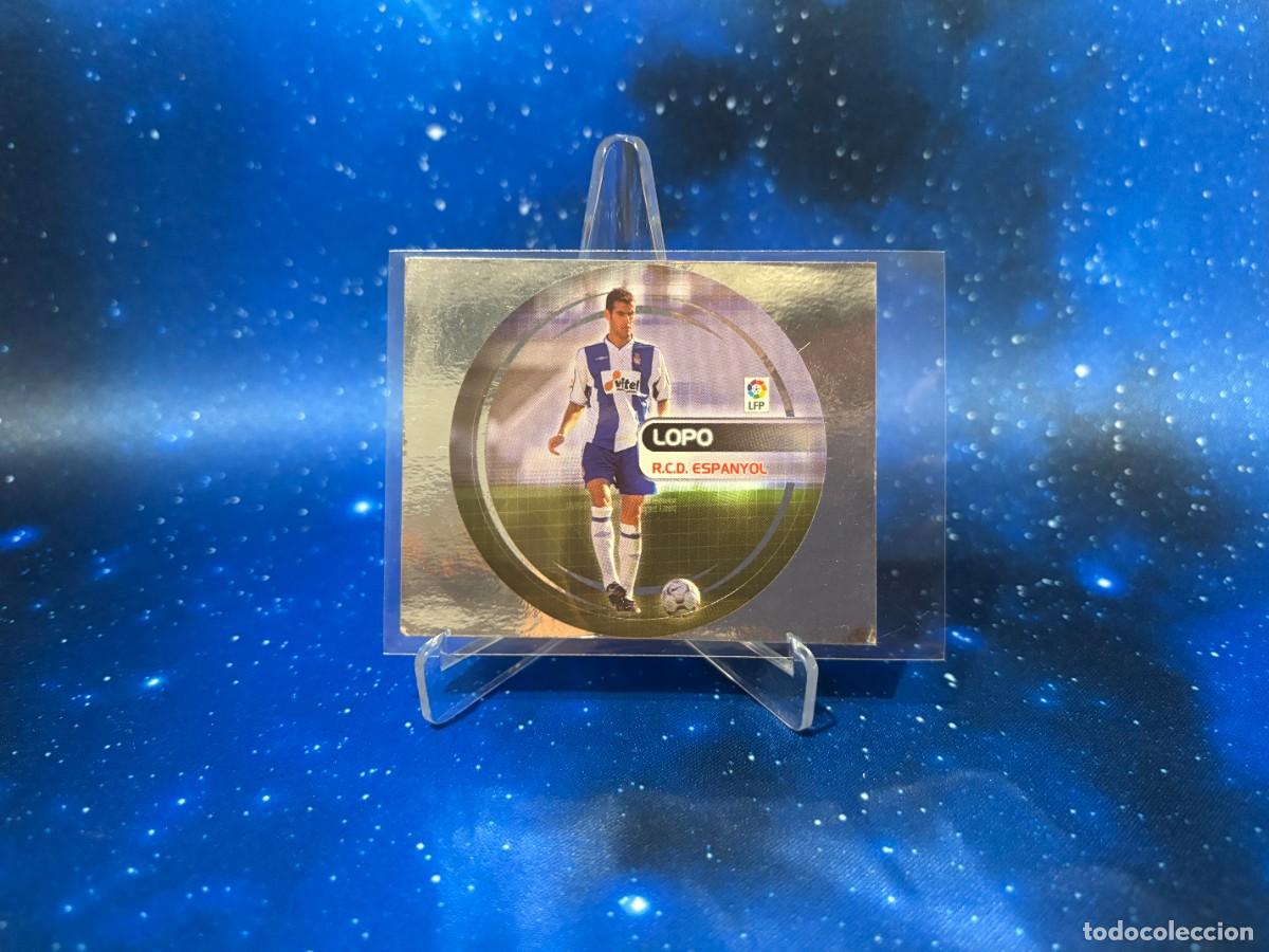 Cromos de F&uacute;tbol: Lopo RCD Espanyol Nutella Generaci&oacute;n J&oacute;venes Cracks Liga Cromo Vintage N&ordm;14