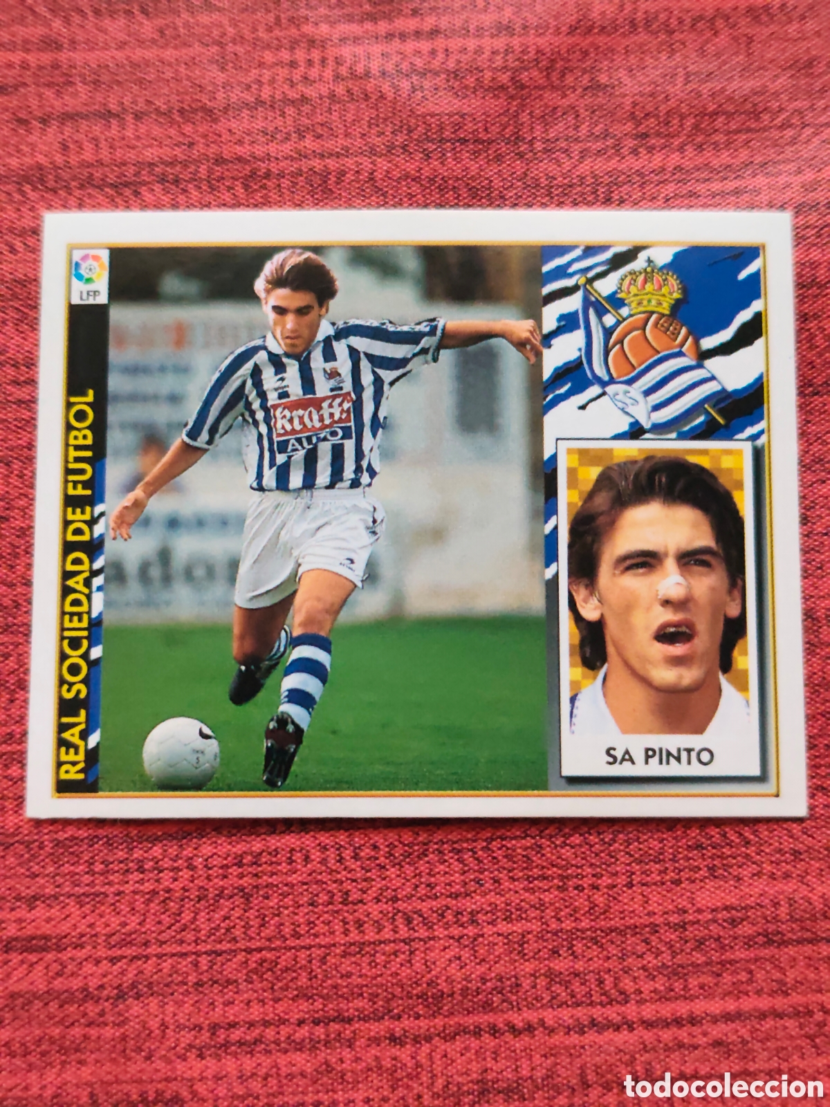 Cromos de F&uacute;tbol: FICHAJE 23 SA PINTO REAL SOCIEDAD EDICIONES ESTE 1997 1998