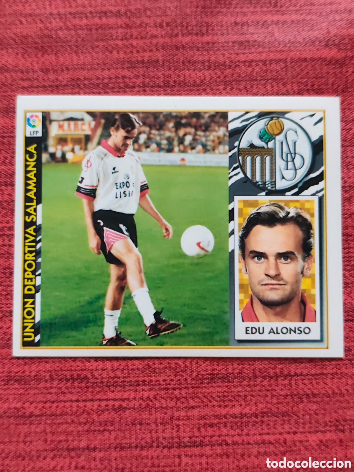 Figurine di Calcio: FICHAJE 26 EDU ALONSO SALAMANCA EDICIONES ESTE 1997 1998