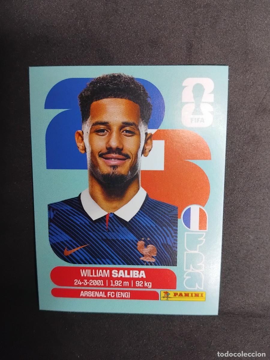 Figurine di Calcio: WILLIAM SALIBA FRA 4 - FRANCIA - PANINI FIFA WORLD CUP 2026 - MUNDIAL 2026 STICKER WORLD CUP FRANCE