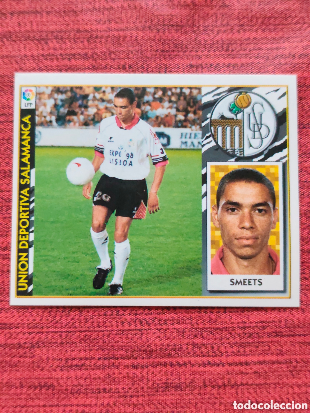 Cromos de F&uacute;tbol: FICHAJE 27 SMEETS SALAMANCA EDICIONES ESTE 1997 1998