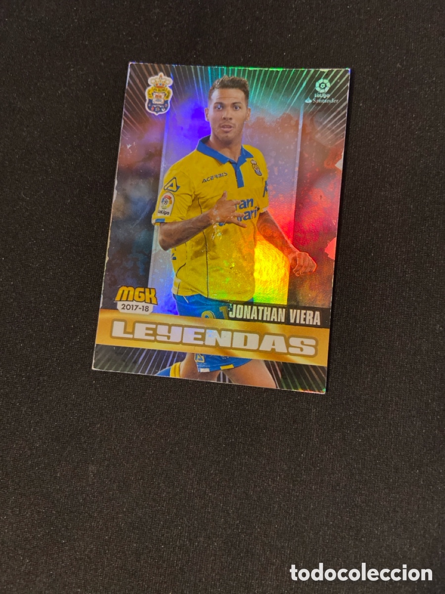 Cromos de F&uacute;tbol: JONATHAN VIERA 321 LEYENDAS (LAS PALMAS)