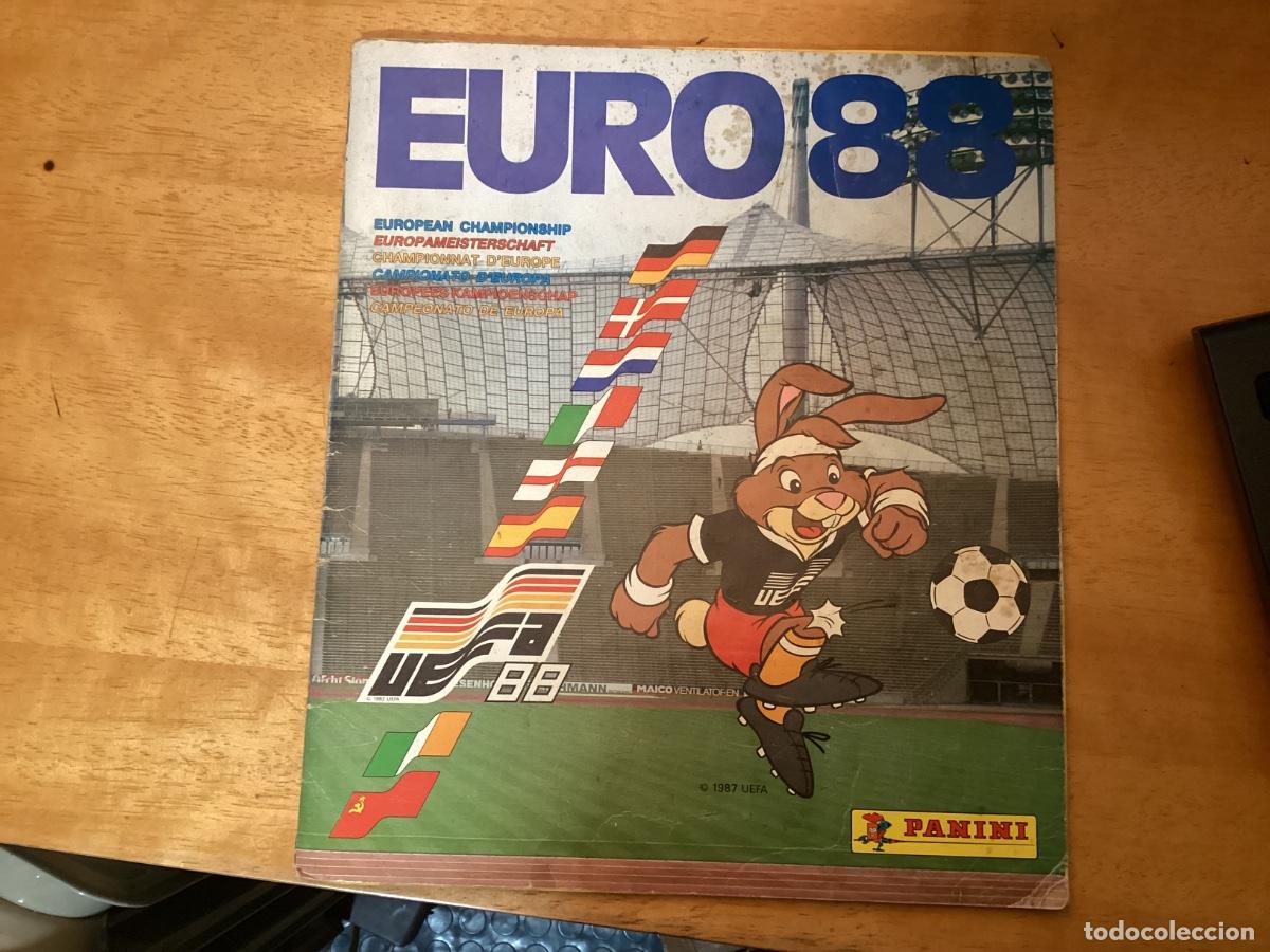 Fu&szlig;ball-Sticker: ALBUM COMPLETO EURO 88 1988 campeonato de Europa ALEMANIA GERMANY panini