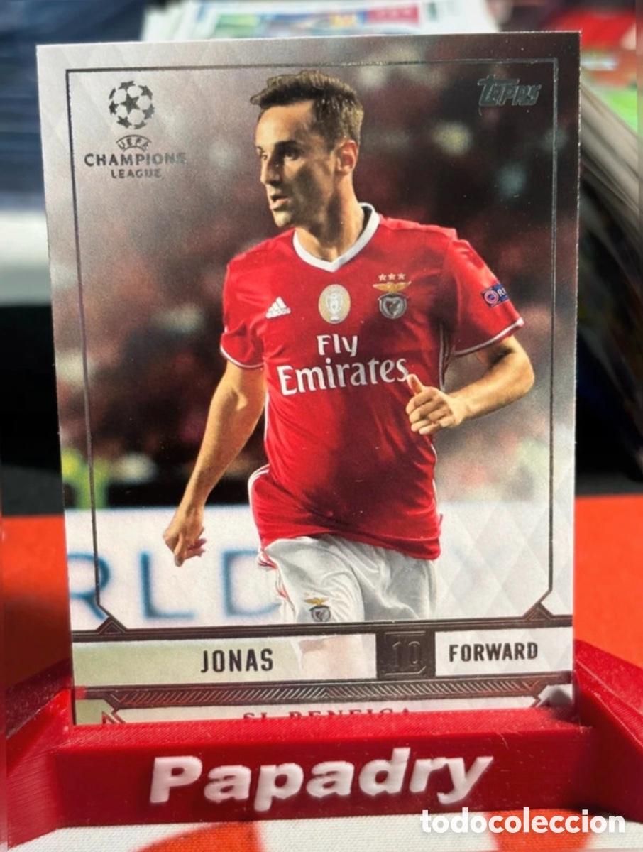 Cromos de F&uacute;tbol: 2016-17 Topps UCL Showcase Jonas #170 Benfica