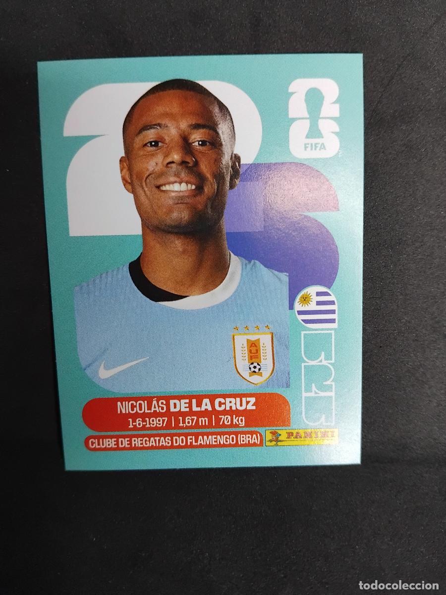 Cromos de F&uacute;tbol: NICOL&Aacute;S DE LA CRUZ URU 15 - URUGUAY - PANINI FIFA WORLD CUP 2026 - MUNDIAL 2026 STICKER WORLD CUP 26