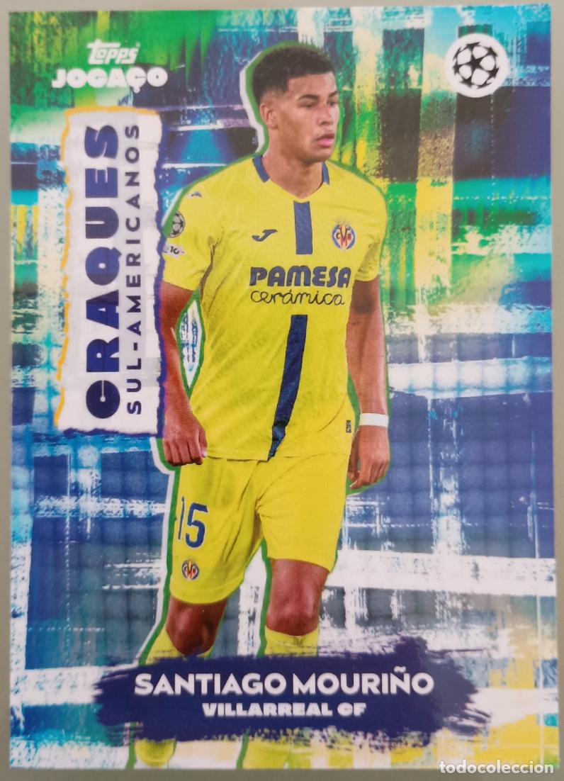 Cromos de F&uacute;tbol: Santiago Mouri&ntilde;o (Villarreal C.F.) Topps Joga&ccedil;o 2025/26 (Topps Brasil)