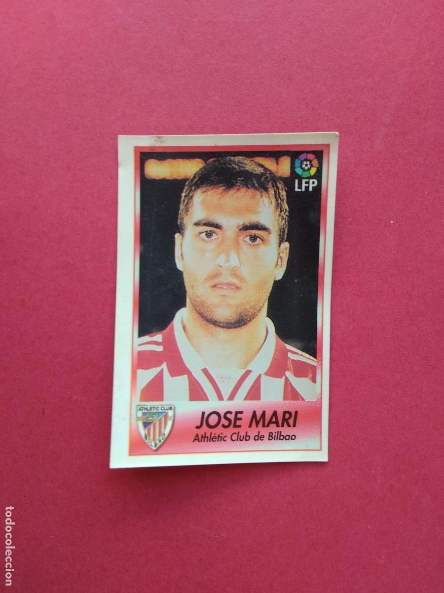 Cromos de F&uacute;tbol: BOLLYCAO FUTBOL LIGA 96 97 1996 1997 CROMO NUNCA PEGADO ATHLETIC DE BILBAO N&ordm; 36 JOSE MARI