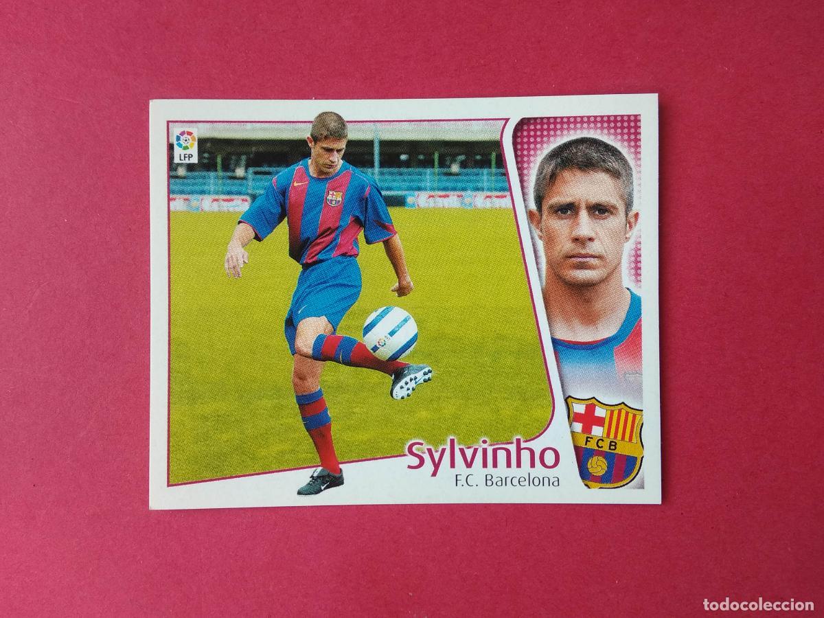 Cromos de F&uacute;tbol: CROMO DE FUTBOL EDICIONES ESTE LIGA 04 05 2004 2005 FICHAJE N&ordm; 9 SILVINHO BARCELONA