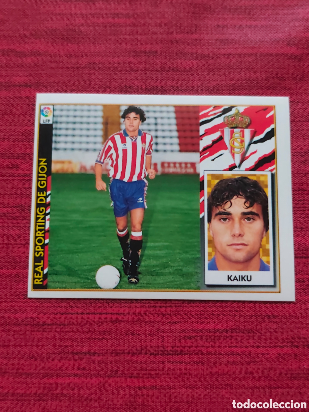 Cromos de F&uacute;tbol: FICHAJE 33 KAIKU SPORTING GIJ&Oacute;N EDICIONES ESTE 1997 1998