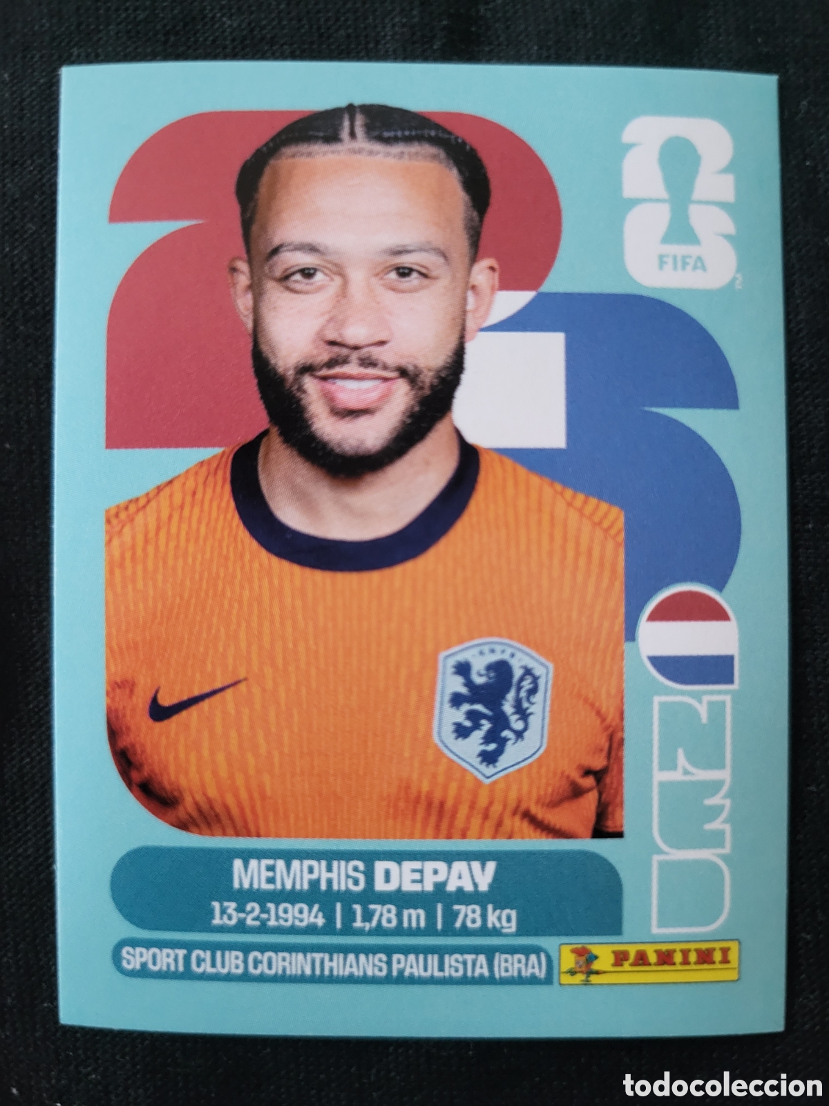 Cromos de F&uacute;tbol: NED 17 Memphis Depay [Sticker] / FIFA World Cup 2026