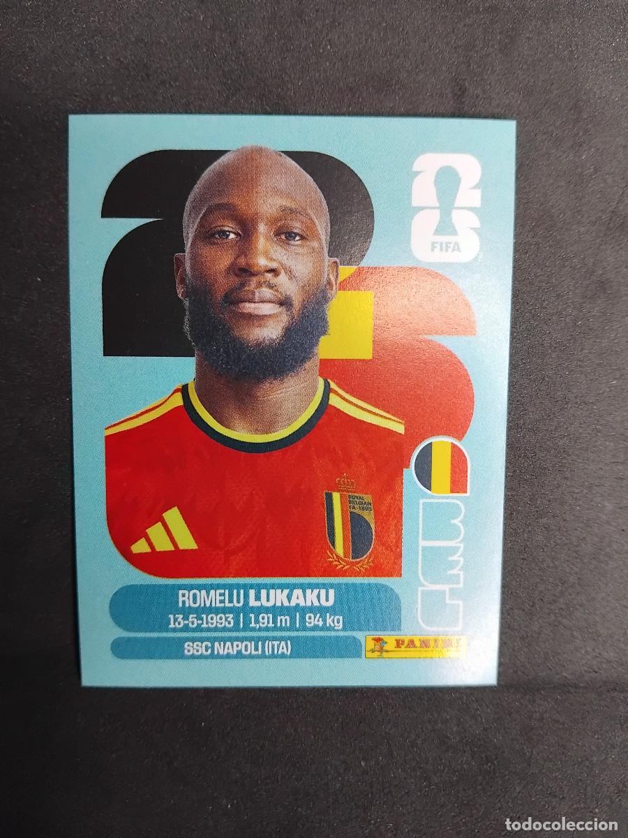 Cromos de F&uacute;tbol: ROMELU LUKAKU BEL 20 - B&Eacute;LGICA - PANINI FIFA WORLD CUP 2026 - MUNDIAL 2026 STICKER WORLD CUP 26
