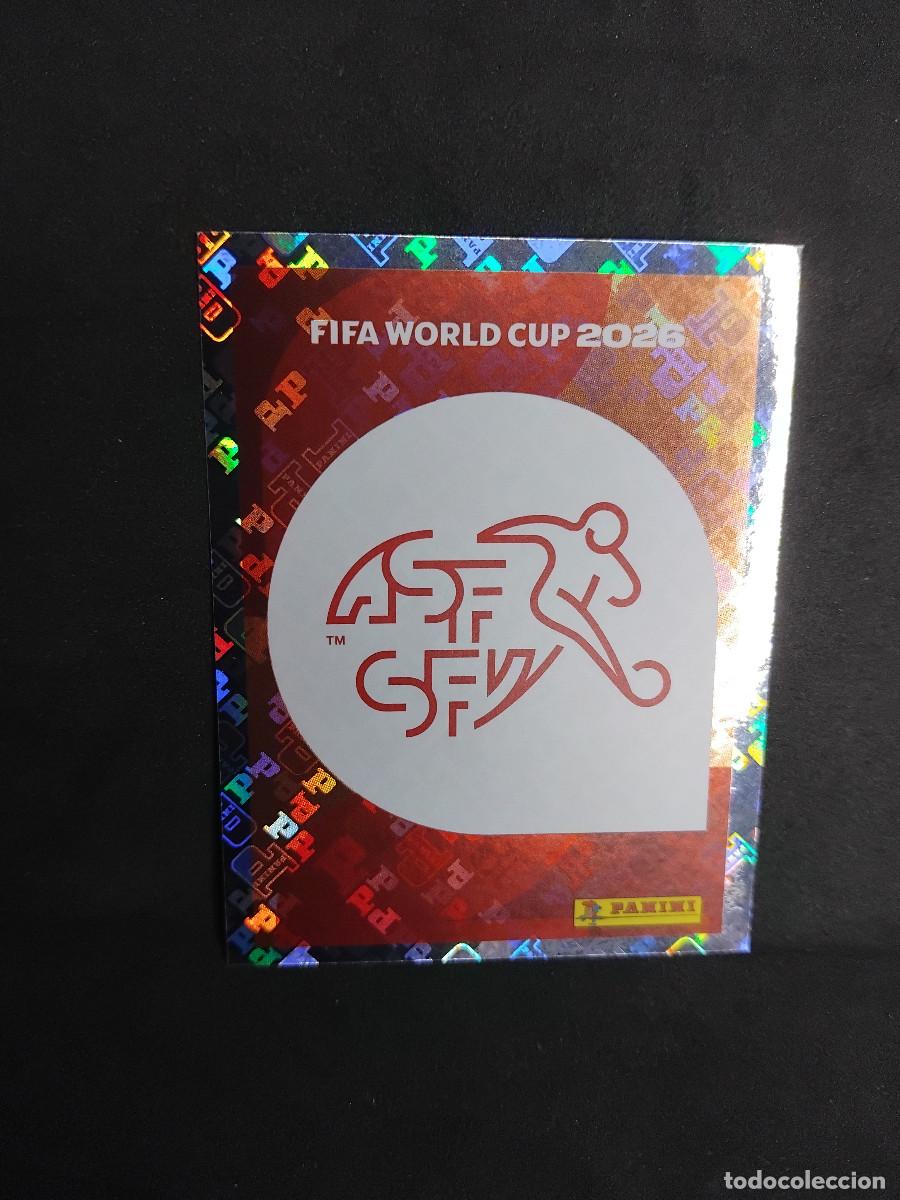 Cromos de F&uacute;tbol: ESCUDO DE SUIZA SUI 1 - PANINI FIFA WORLD CUP 2026 - MUNDIAL 2026 STICKER WORLD CUP 26