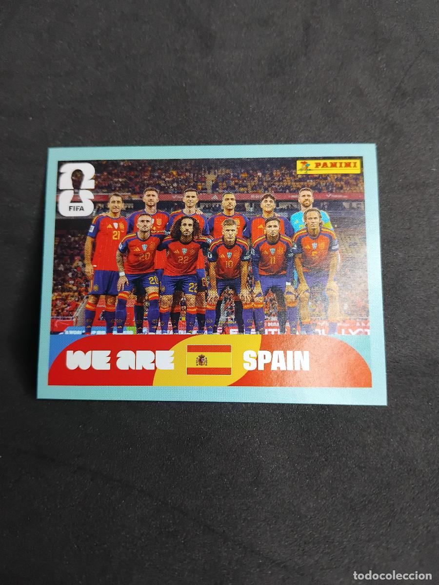 Cromos de F&uacute;tbol: WE ARE SPAIN - ESP 13 - SELECCI&Oacute;N - PANINI FIFA WORLD CUP 2026 - MUNDIAL 2026 STICKER ESPA&Ntilde;A