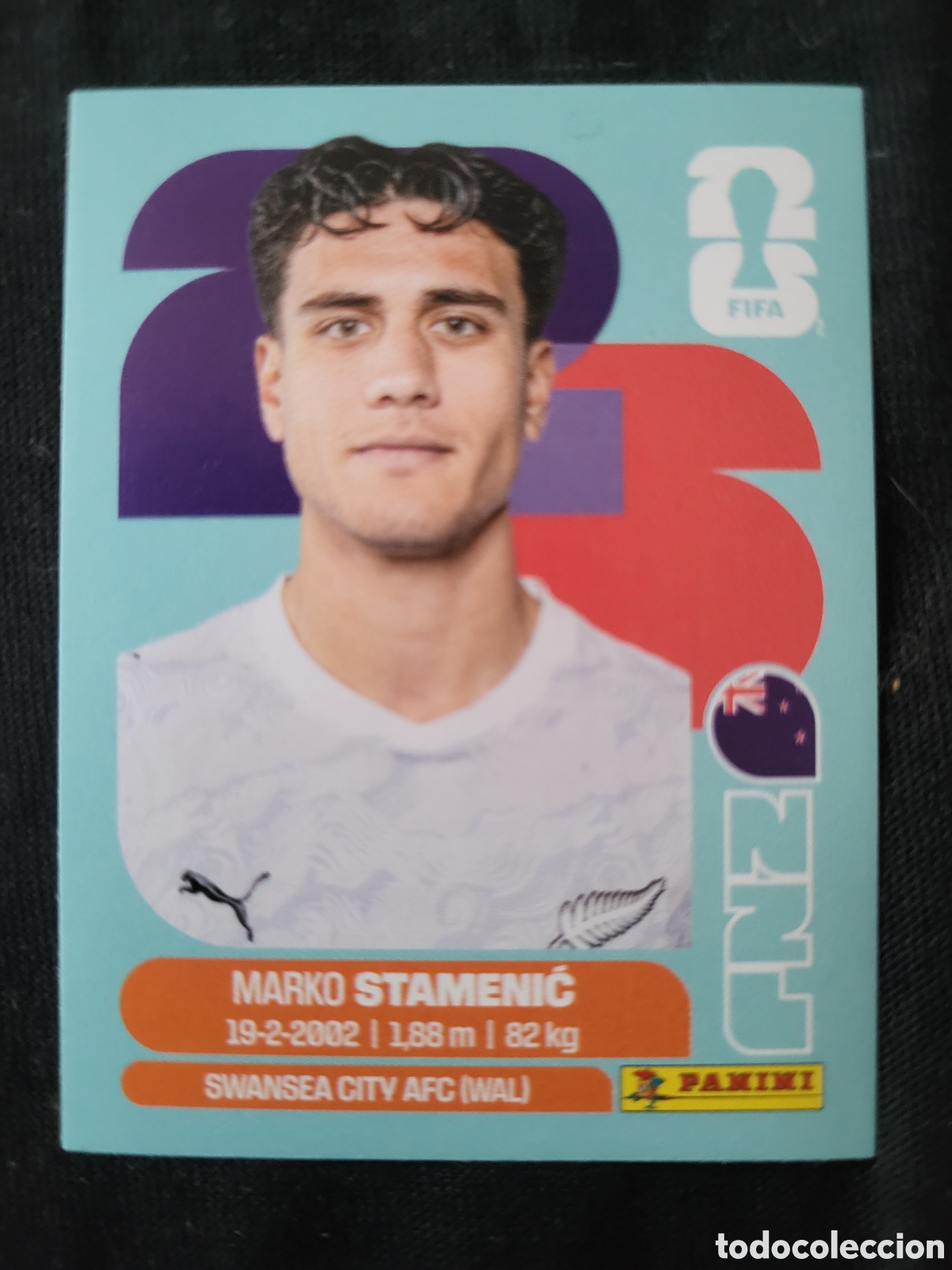 Cromos de F&uacute;tbol: NZL 15 Marko Stamenic [Sticker] / FIFA World Cup 2026