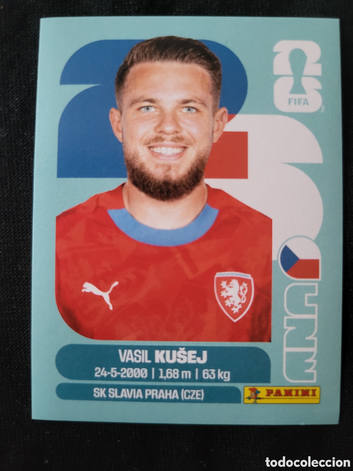 Cromos de F&uacute;tbol: CZE 16 Vasil Kusej [Sticker] / FIFA World Cup 2026