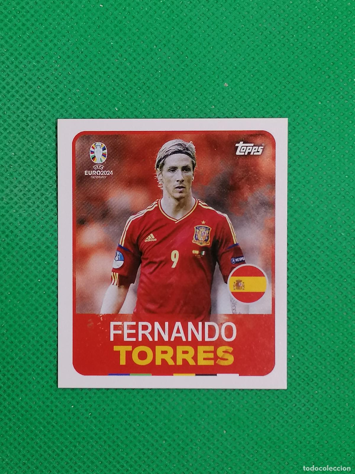 Cromos de F&uacute;tbol: LEG 1 LEG1 FERNANDO TORRES ⚽ TOPPS EURO 2024 24 GERMANY STICKERS ⚽