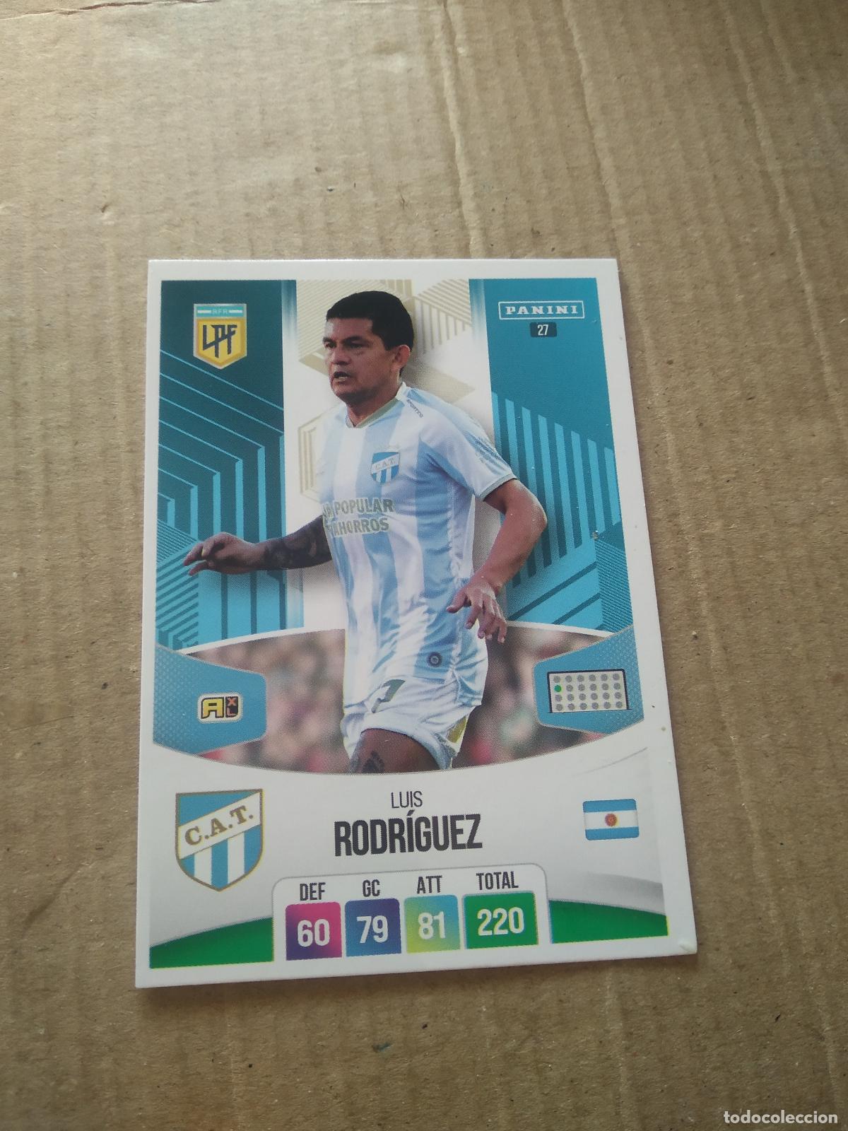 Cromos de F&uacute;tbol: 27 LUIS RODRIGUEZ ATLETICO TUCUMAN CROMO FUTBOL ARGENTINO PANINI LIGA ARGENTINA 2024 ADRENALYN