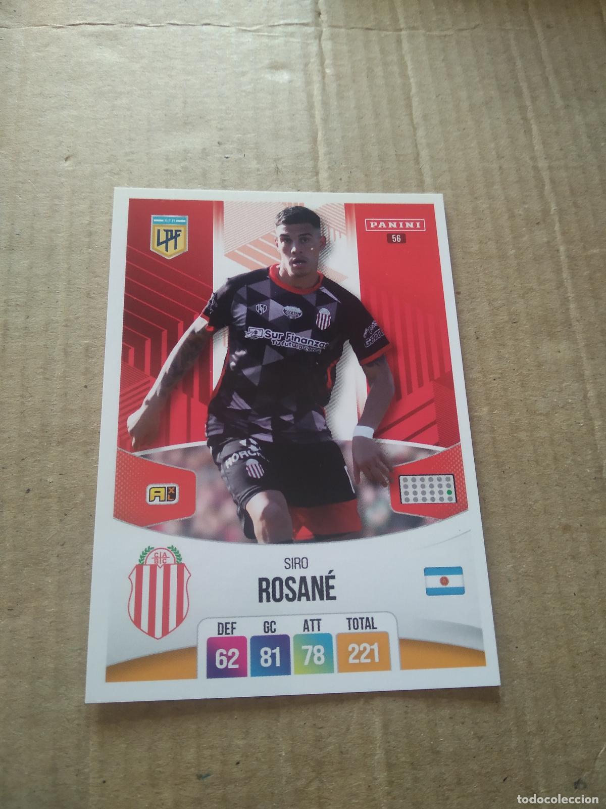 Cromos de F&uacute;tbol: 56 SIRO ROSANE BARRACAS CENTRAL CROMO FUTBOL ARGENTINO PANINI LIGA ARGENTINA 2024 ADRENALYN