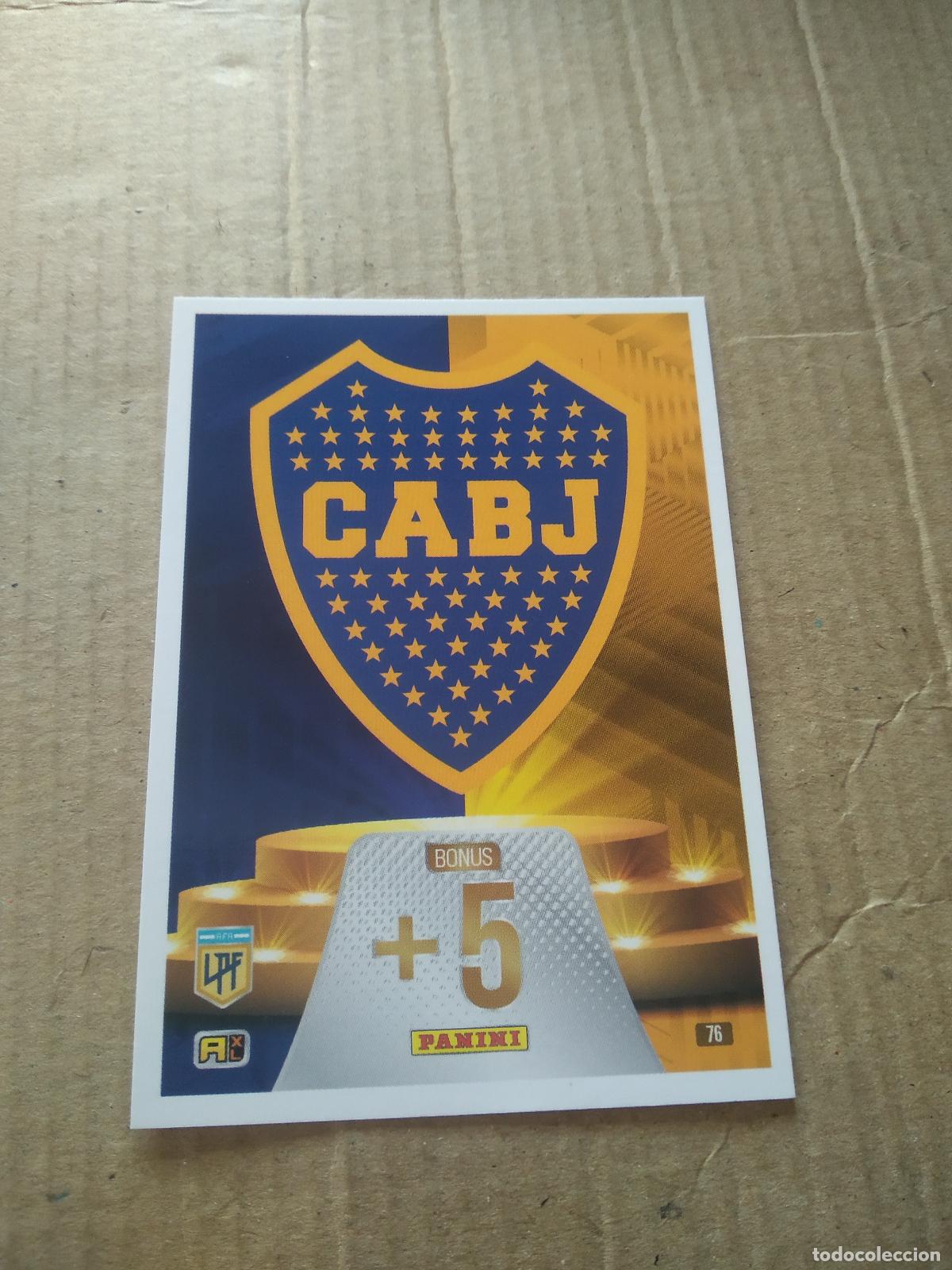 Football Stickers: 76 ESCUDO BOCA JUNIORS CROMO FUTBOL ARGENTINO PANINI LIGA ARGENTINA 2024 ADRENALYN