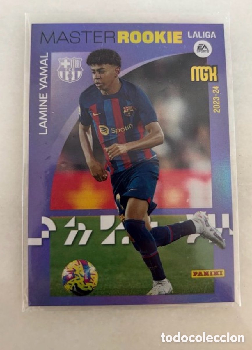 Cromos de F&uacute;tbol: Lamine Yamal 423 Master Rookie Megacracks 2023/24