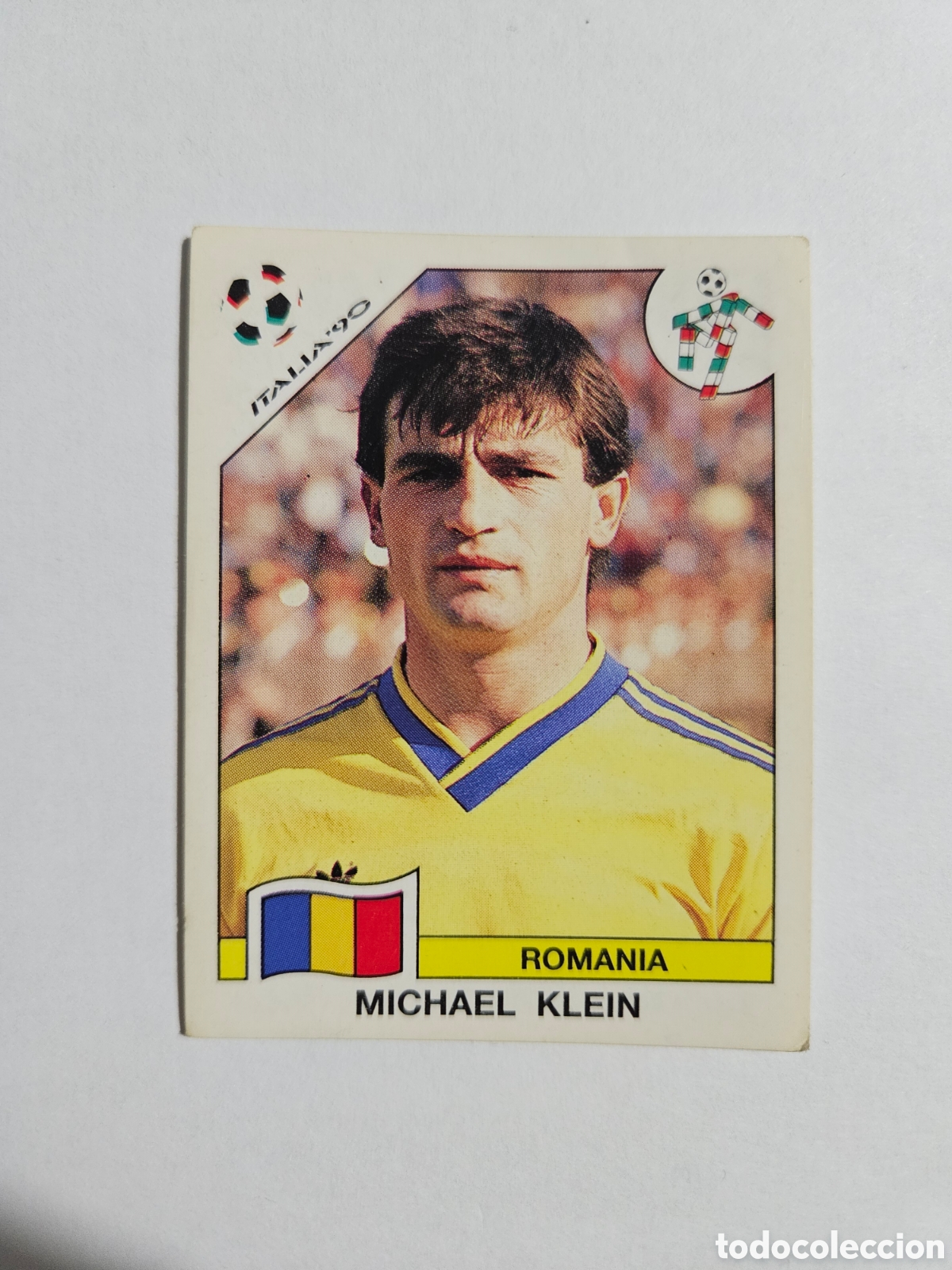 Cromos de F&uacute;tbol: ITALIA 90 PANINI - N&ordm; 162 - RUMANIA - MICHAEL KLEIN - NUNCA PEGADO / IMPECABLE