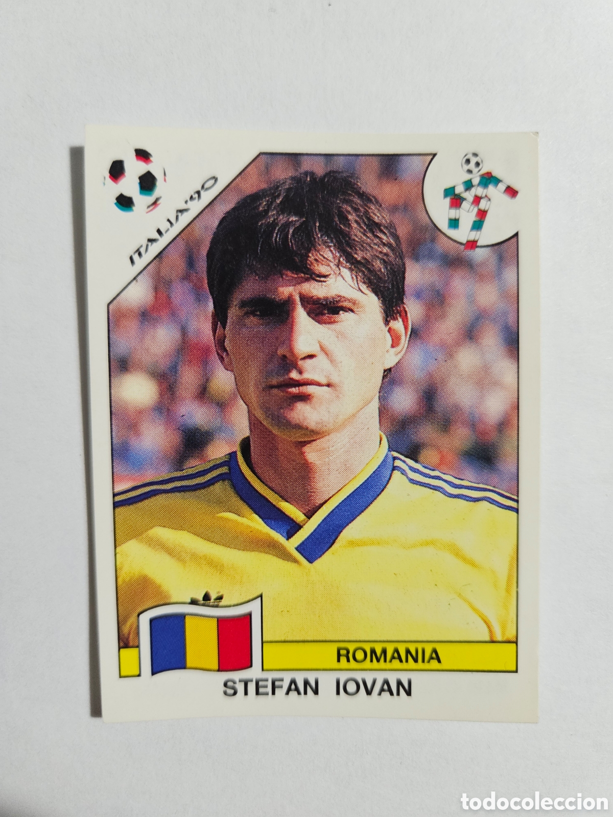 Cromos de F&uacute;tbol: STEFAN IOVAN RUMANIA 157 MUNDIAL ITALIA 1990 90 PANINI NUNCA PEGADO SIN PEGAR