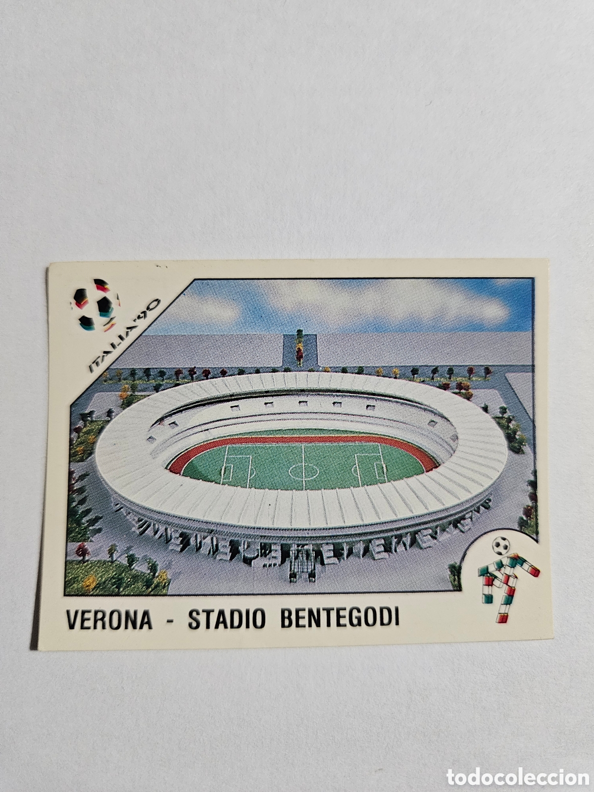 Cartes &agrave; collectionner de Football: 1990 ITALIA 90 - N&ordm; 28 STADIO BENTEGODI - ESTADIO - PANINI