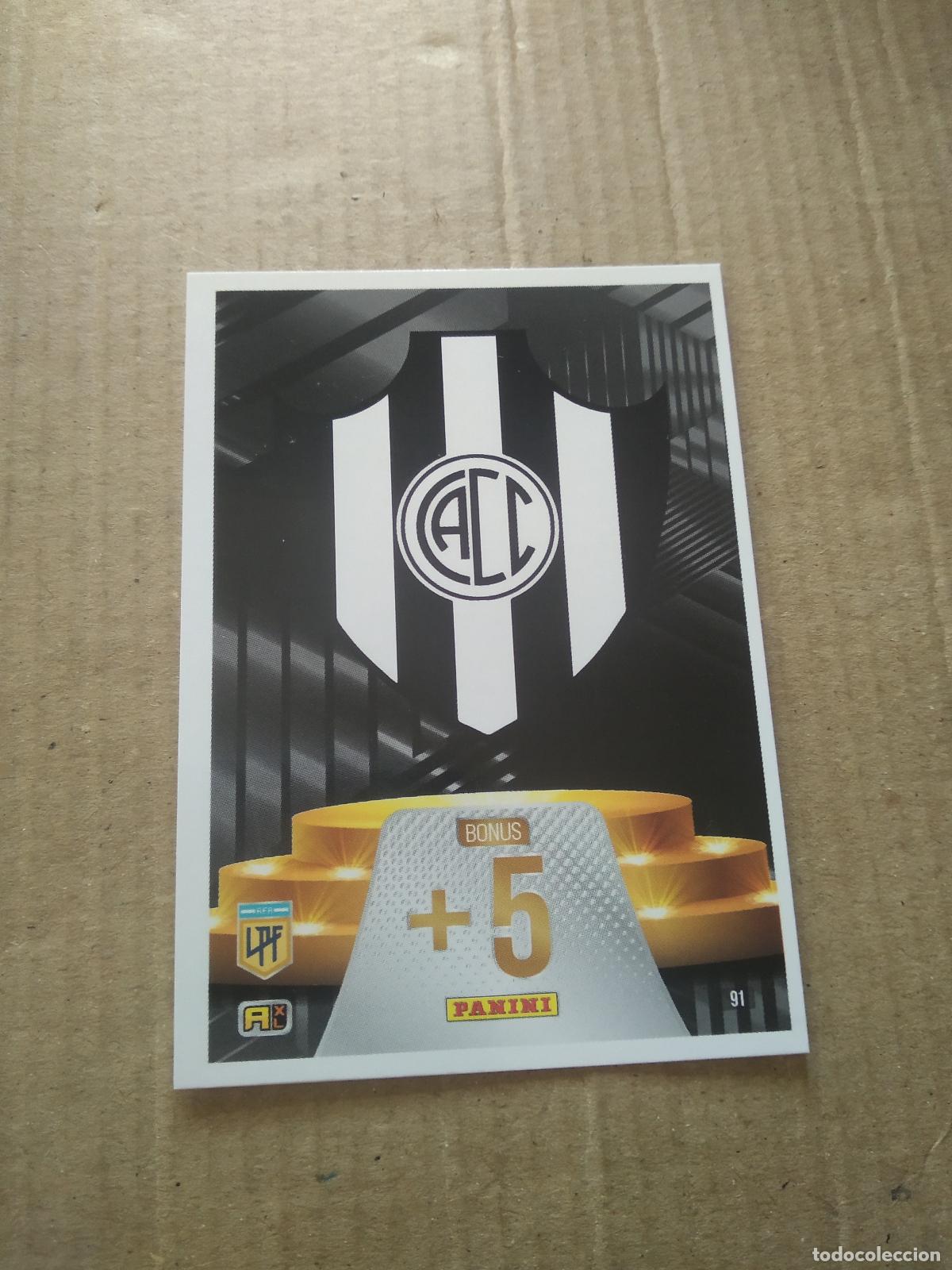 Fu&szlig;ball-Sticker: 91 ESCUDO CENTRAL CORDOBA CROMO FUTBOL ARGENTINO PANINI LIGA ARGENTINA 2024 ADRENALYN